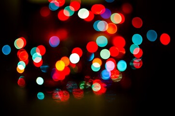 abstract colorful lights
