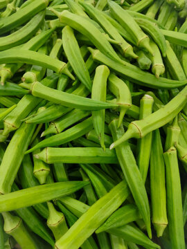 This is an image of okra.