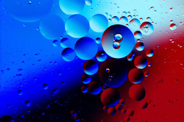 Iridescent colors made from a mixture of water and oil. Inspration background.
