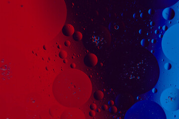 Iridescent colors made from a mixture of water and oil. Inspration background.
