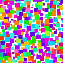 pattern with colorful squares