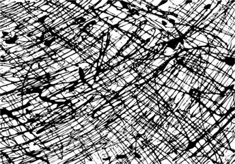 A vector illustration of abstract artistic graphic paint splat.