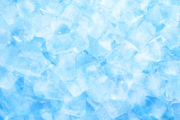 Obraz premium 氷 テクスチャ ブルー アブストラクト 背景