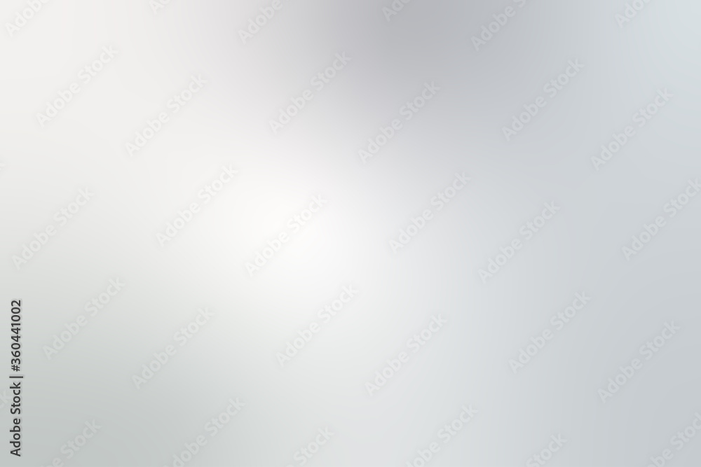 Wall mural white grey gradient abstract background with soft glowing backdrop, background texture for design