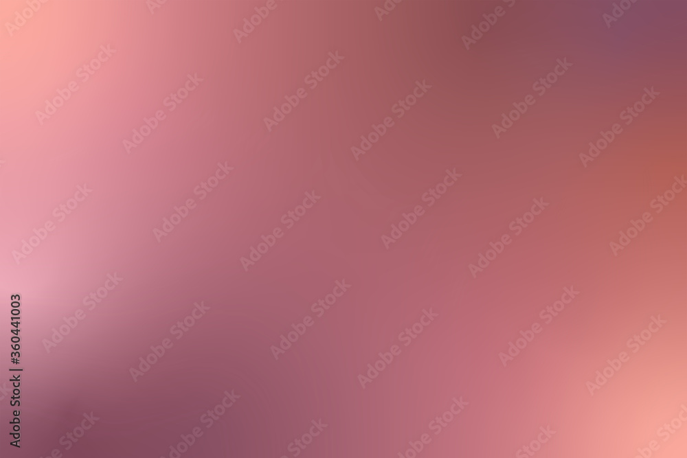 Fototapete metallic pink gradient abstract background with soft glowing backdrop, background texture for design