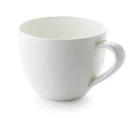 new white coffee cup