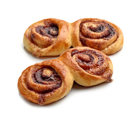 freshly baked sweet buns