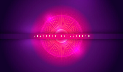 Technology abstract background design in simple style. Vector illustration.