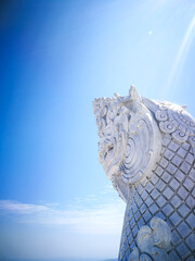 Naga Statue near Big Buddha in Phuket