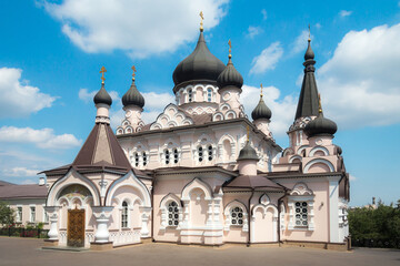 Fototapeta na wymiar Church of the Pokrovsky Convent in Kyiv 