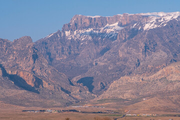 Cudi mountain. Cizre, silopi sirnak (Şırnak)  The mountain where Noah's Ark resides