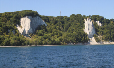 Rügener Kreideküste; Stubbenkammer mit Königsstuhl