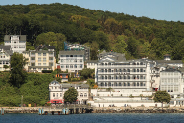 Kleinod der Bäderarchitektur; Blick auf Alt-Sassnitz