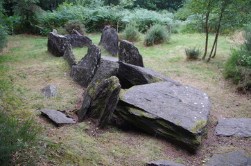 Obraz premium Menhirs de Monteneuf