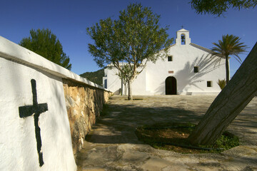 Sant Vicent de sa Cala,iglesia(s.XIX).Ibiza.Islas Pitiusas.Baleares.España.