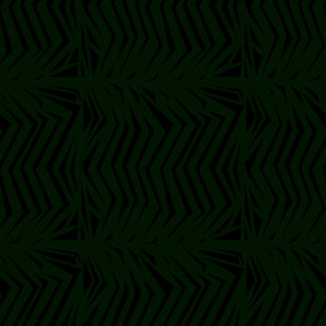 seamless black and green pattern with abstract shapes. vector illustration © eliyashevskiy