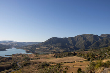 landscape in the mountains