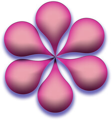 abstract flower icon