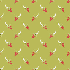 Floral Vector Seamless Pattern design