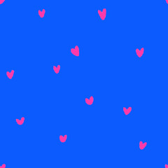 Hearts Seamless Pattern 