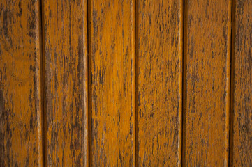 wooden panel with yellow paint