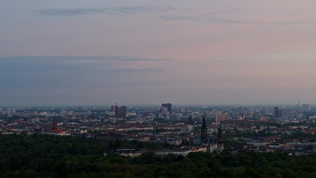 Scenic cityscape, Berlin, Germany
