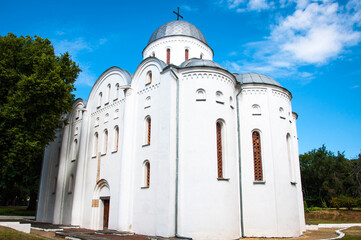 the building of the Orthodox Church on a sunny day