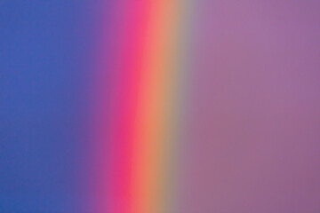 Rainbow in the sky as a background.