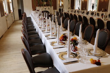 Birthday table setup for the big party