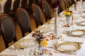 Birthday table setup for the big party