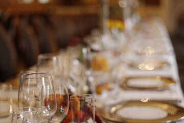 Birthday table setup for the big party