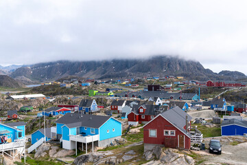 View over Sisimiut in Greenland © Andreas