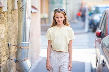 Cute girl in Sankt Petersburg in Russia