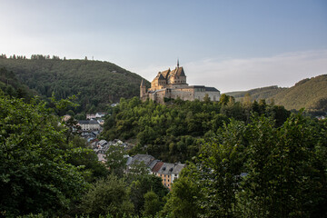 Burg Vianden am Tag