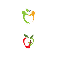 Apple vector illustration design