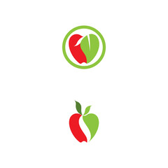 Apple vector illustration design