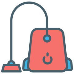 Vaccuum cleaner Device Concept Vector Icon Design, Household Appliances Stock illustration