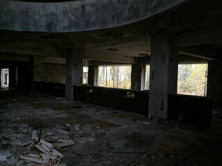 Fototapeta na wymiar Chernobyl Pripyat Abandoned