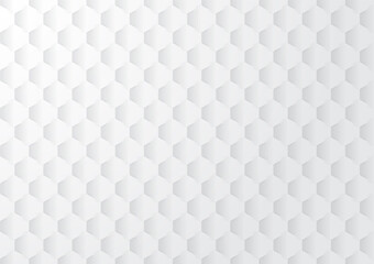 white hexagonal medical concept background