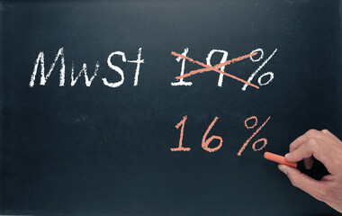 Conceptual image for economic stimulus package for Germany