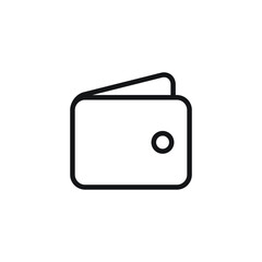 wallet icon vector