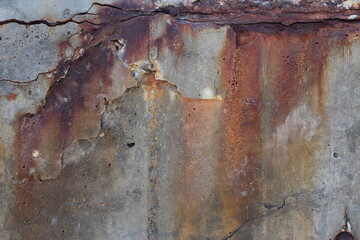 Rusty iron, rusty metal background, metal wall wallpaper.