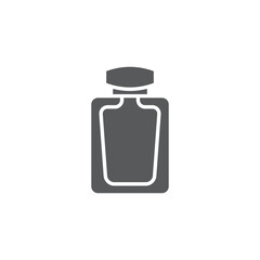 Perfume vector icon symbol isolated on white background