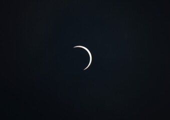 The pictures of Partial Solar Eclipse, captured on 21-06-2020.