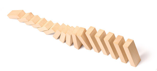 Domino effect stopped by unique