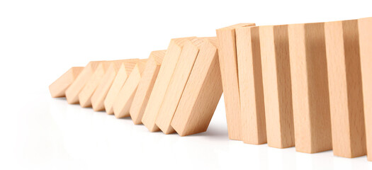 Domino effect stopped by unique