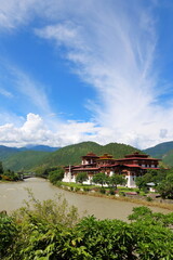 Naklejka premium Punakha Dzong 1