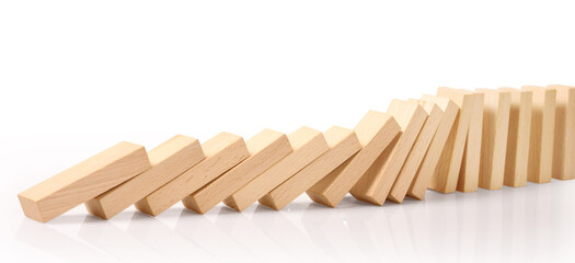 Domino effect stopped by unique