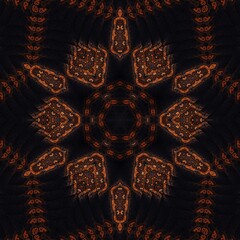 Geometric design, Mosaic of a kaleidoscope, abstract Mosaic Background, colorful Futuristic Background, geometric Triangular Pattern. Mosaic texture. Stained glass effect