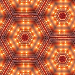 Geometric design, Mosaic of a kaleidoscope, abstract Mosaic Background, colorful Futuristic Background, geometric Triangular Pattern. Mosaic texture. Stained glass effect